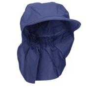 Sterntaler Schirmmütze mit Nackenschutz Basic - UV-Schutz 50+ Popeline (Bio) Blau Gr. 53