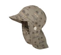 Schirmmütze MAXIMO, Jungen, Gr. 49/51, khaki, Web, Materialmix, Mützen, Khaki, Schildmütze, Camping-Motiv, Leinen-Mix, Jungen (41177943-49) khaki