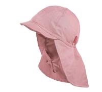Schirmmütze MAXIMO, Jungen, Gr. 55, rosa (marmorrosa), Web, Baumwolle, Mützen, zum Binden, Sonnenschild hinten, atmungsaktiv (32850961-55) marmorrosa