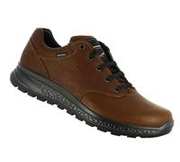 Schladminger Gesundheitsschuhe/Wanderhalbschuhe Art. Salzburg Low mit griffiger Luftpolstersohle und echtem Leder Obermaterial | Wanderschuhe | Freizeitschuhe | Dämpung (EU 41, Braun)