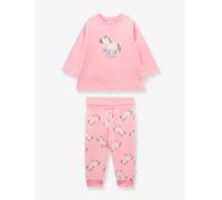 Schlafanzug ESEL Mädchen Baby Sanetta Bio-Baumwolle bonbon rosa Gr. 98/104