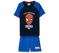 CERDÁ LIFE'S LITTLE MOMENTS Unisex Baby Schlafanzug für Kinder Spiderman Sommerpyjama für Jungen, grau und rot, 3 Jahre