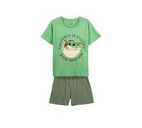 Schlafanzug Für Kinder The Mandalorian grün - 6 Jahre