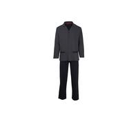 Schlafanzug GÖTZBURG "Pyjama", Herren, Gr. 5XL, blau, Obermaterial: 100% Baumwolle CO., Homewear-Sets Schlafanzug (29896409-5XL) blau