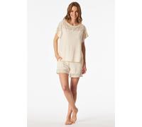 Schlafanzug Interlock kurz pearl - Modern Allure 40