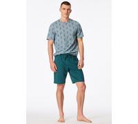 Schlafanzug kurz Ananas grün - 95/5 58