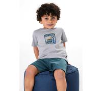 Schlafanzug kurz grau-meliert - Kids Nightwear 92