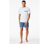 Schiesser Herren Schlafanzug kurz Rundhals - Nightwear Set