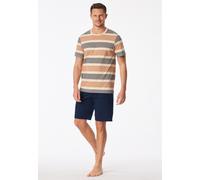 Schiesser Herren Schlafanzug kurz Rundhals - Nightwear Set