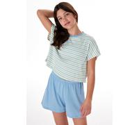 Schlafanzug kurz Streifen pearl - Teens Nightwear 176