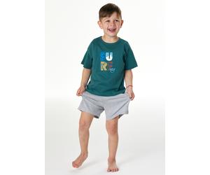 Schlafanzug kurz Surf grün - Kids Nightwear 104