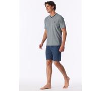 SCHIESSER - Schlafanzug kurz deep blue - Gr. - 52