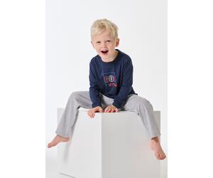 Schlafanzug lang Auto dunkelblau - Kids Nightwear 92
