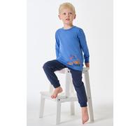 Schiesser Pyjama Jungen blau, 140