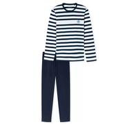 Schlafanzug lang Grau 56