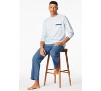 Schlafanzug lang hellblau - Comfort Nightwear 26