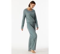 Schlafanzug lang mineral - Casual Nightwear 40