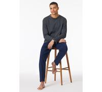 Schlafanzug SCHIESSER "Casual Essentials" Gr. 52, grau (anthrazit) Damen Homewear-Sets (62666501-52) anthrazit