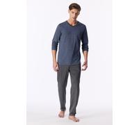 SCHIESSER - Schlafanzug lang faded denim - Gr. - 52