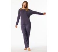 Schlafanzug lang wärmend indigo - Selected Premium Warming 42