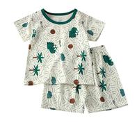 Schlafanzug Mädchen Lang Pyjama Set Mädchen Langarmshirt Gestreift mit Thermohose Thermo 2 Teiler Hausanzug Kinder Kleidung Set Teenager Sportanzug Hausanzug