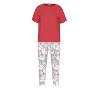 Schlafanzug Mey rot 48