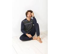 hajo Schlafanzug mit Bündchen, Klima-Komfort