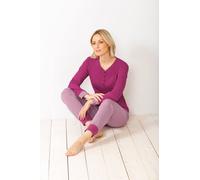 hajo Schlafanzug mit Bündchen, Premium Cotton/Tencel