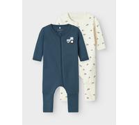 Name It Tractor Langarm-pyjama 2 Einheiten 4 Monate Jet Stream