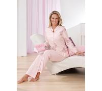 Schlafanzug RINGELLA, Damen, Gr. 36/38, rosa (rosé), 100% Baumwolle, Homewear-Sets Schlafanzug (626278-36) rosé