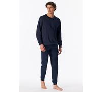 Schiesser Herren Schlafanzug lang mit Bündchen - Nightwear Set