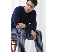 Schlafanzug blau 100% Baumwolle