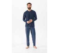 Schlafanzug Serie Straight Yacht Blue blau L
