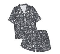 Schlafanzug Shorts Damen Hausmantel Zum Rosa Waffeloptik Aus Flausch Große Umstandsschlafanzug Nachthemdchen Blusen Designer Atmungsaktiv Hemdblusen Bein Beste Bermuda Premium Trägernachthemd Popeline