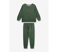 Schlafanzug STERNE Mädchen Sanetta grün Gr. 128