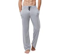 Schlafanzughose Herren Lang mit Bündchen Einfarbige Pyjamahose für Männer Schlafhose Haushose Freizeithose Lounge Pyjamahose Weiche Sweathose Leichtgewicht Atmungsaktiv Freizeithose Schlafhose