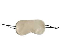 Schlafauge aus Baumwolle, Auge for Schlafen im Sommer, dünnes Auge, weiche Augenbinde for Erwachsene, glatter Augenschirm for Schlafen auf Reisen (, 1 Stück)(Beige Grey)