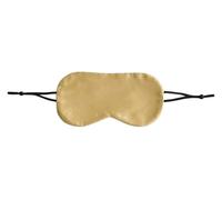 Schlafauge aus Baumwolle, Auge for Schlafen im Sommer, dünnes Auge, weiche Augenbinde for Erwachsene, glatter Augenschirm for Schlafen auf Reisen (, 1 Stück)(Gold)