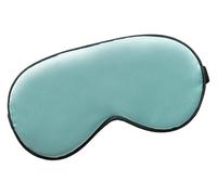 Schlafauge aus Baumwolle, Auge for schlafende Frauen, Schlafauge aus Kunstseide, tragbare Reise-Augenklappe, Nickerchen-Augenklappe, Ruhe-Augenbinde, Augenabdeckung, Schlaf-Nacht-Augenschirm(Green)