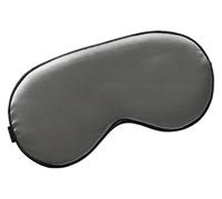 Schlafauge aus Baumwolle, Auge for schlafende Frauen, Schlafauge aus Kunstseide, tragbare Reise-Augenklappe, Nickerchen-Augenklappe, Ruhe-Augenbinde, Augenabdeckung, Schlaf-Nacht-Augenschirm(Gray)