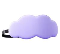 Schlafauge aus Baumwolle, Schlafauge, Schlafaugenbinde, 3D-Cartoon, weiches Auge, süße Schlafmaske, Augenklappe, Einschlafhilfe, Augenschutz, Abdeckung for das Nickerchen(Purple)