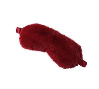 Schlafauge aus Baumwolle, süßes Schlafauge for Schlafen, verstellbare Schlafaugenbinde for Frauen und Männer, for Zuhause, Reisen, Nachtschläfchen(Red)