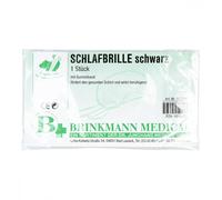 Schlafbrille schwarz 1 stk