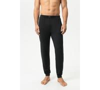 Mey Jefferson Slim Fit Schlafhose schwarz, Einfarbig
