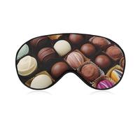 Schlafmaske, Augenmaske, Augenmaske, Augenmasken für Damen und Herren, Reiseaugenmaske, verstellbare Schlafmaske, Verdunkelung, niedliche Schlafmaske