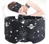 Schlafmaske, Augenmasken aus Eisseide mit verstellbarem Riemen zum Schlafen, Seiden-Augen-Schlafschutz, blockiert Licht, reduziert geschwollene Augen, Reisegeschenke
