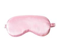 Schlafmaske aus Seide mit Rüschen, weiche Augenabdeckungen, mehrfarbig, Nachttraum, Verdunkelung, Augenklappen für Damen und Herren, um besser zu schlafen (Rosa-B)