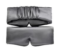 Schlafmaske aus Seidensatin, bequem, Augenmaske, Augenschutz, Sonnenschutz, vergrößerte Augenklappe, für Damen und Herren, Schlaf, Gesundheit (Grau, 3 Stück)