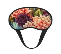 Schlafmaske, Blumen als Hintergrund, Augenmaske zum Schlafen, Verdunkelung, Augenschlaf für Männer und Frauen, Schlafmaske, bequeme Augenbinde, Lidschatten für Nachtschlaf, Reisen, Nickerchen, Büro