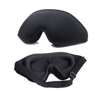 Schlafmaske Frauen Herren, 100% Licht blockierend Ergonomische Schlafbrille mit Verstellbar Gummiband, Schlafbrille Herren Bequem für Schlaf, Nickerchen, Meditation, Reisen, angenehme Nachtruhe